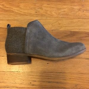 Toms Deia Suede/Wool Castlerock Grey 8.5